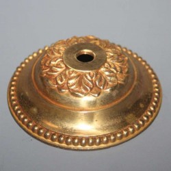  Rosace  ancienne  en bronze pour lustre 