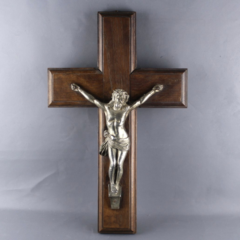 Crucifix De Jésus-Christ, Croix En Métal Pour Porte De Chambre à