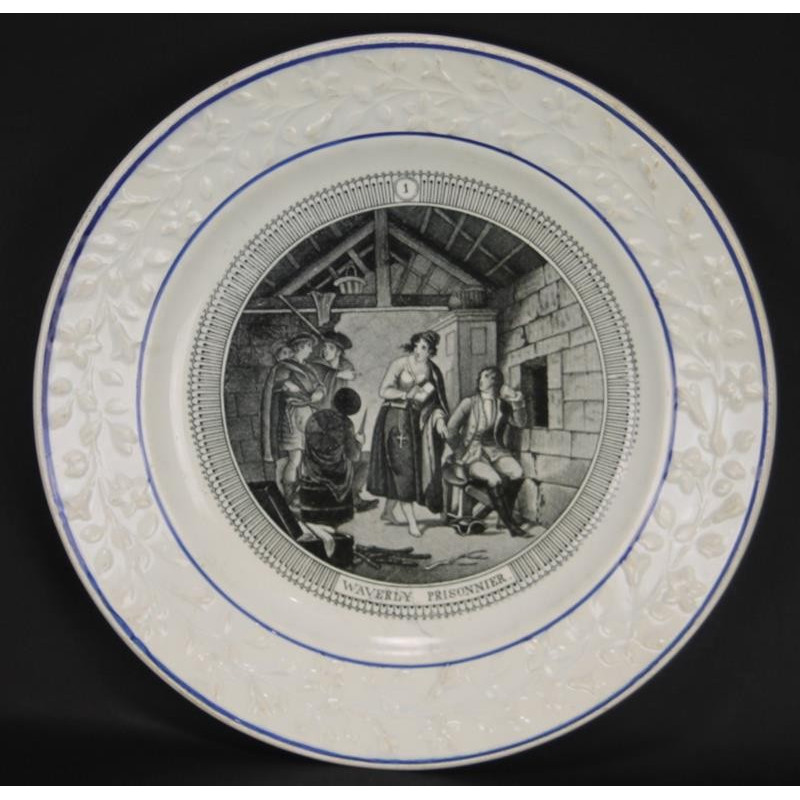 Assiette Parlante Choisy Le Roi Waverly Prisonnier N°1