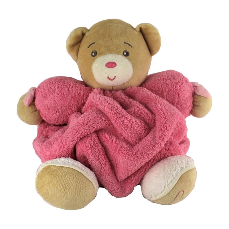 doudou kaloo ours framboise